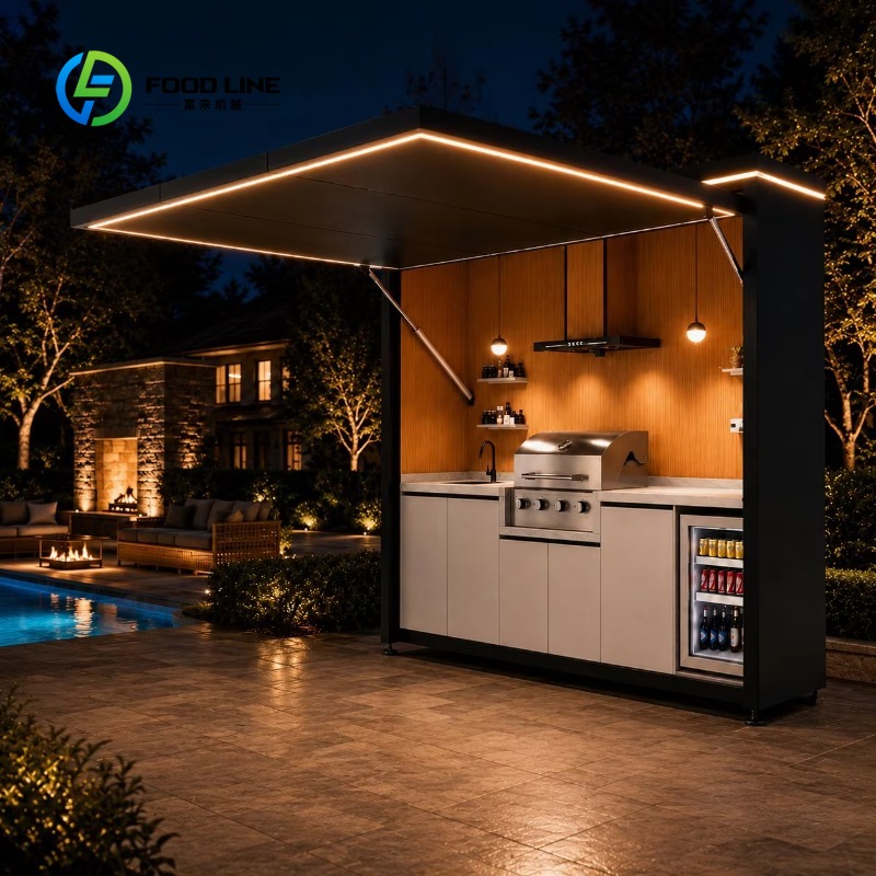 Smart Garden Sheds - Hurtowy zestaw mebli do kuchni zewnętrznej