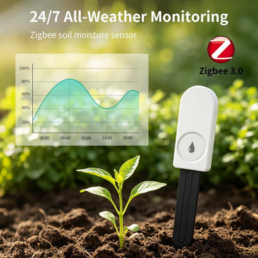 Smart Garden Products - Inteligentny czujnik wilgotności gleby ZigBee, miernik