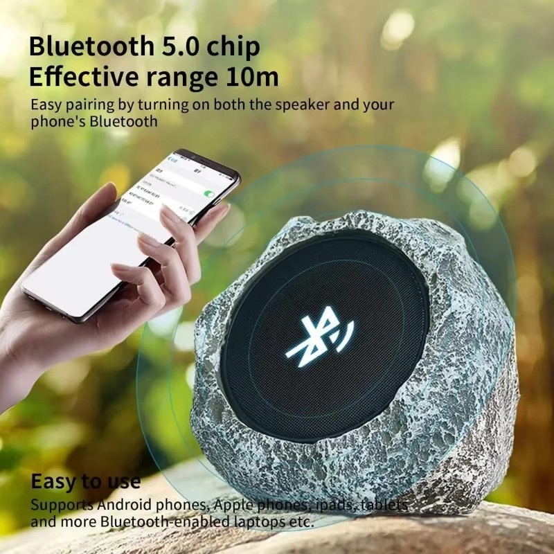Smart Garden Box - Głośniki Bluetooth ładowane energią słoneczną Ogród