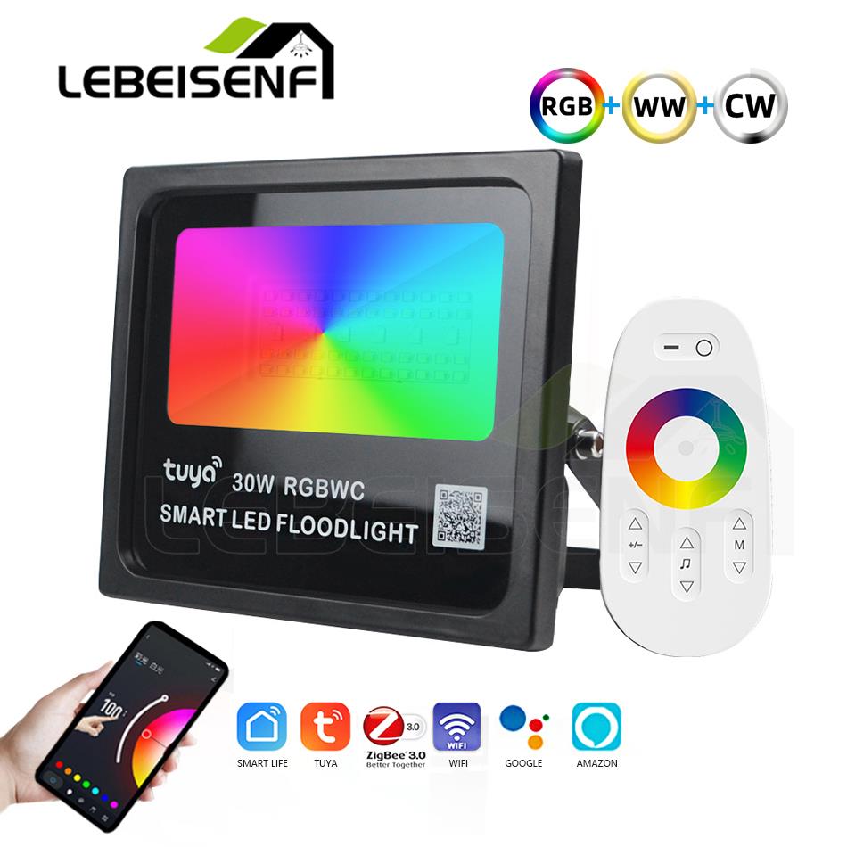 Smart Zigbee Garden Light - Inteligentny reflektor zewnętrzny Tuya Smart APP