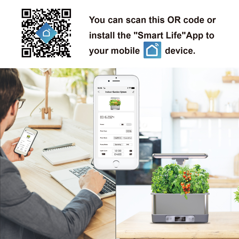 System hydroponiczny Tuya WiFi – Smart Garden Box recenzja i cena
