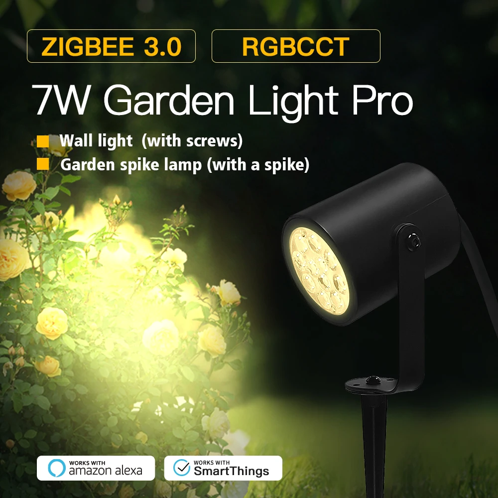 GLEDOPTO Zigbee 3.0 7W Intelig – Smart Zigbee Garden Light recenzja i cena