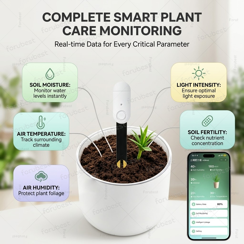 Inteligentny czujnik wilgotnoś – Smart Zigbee Garden Light recenzja i cena