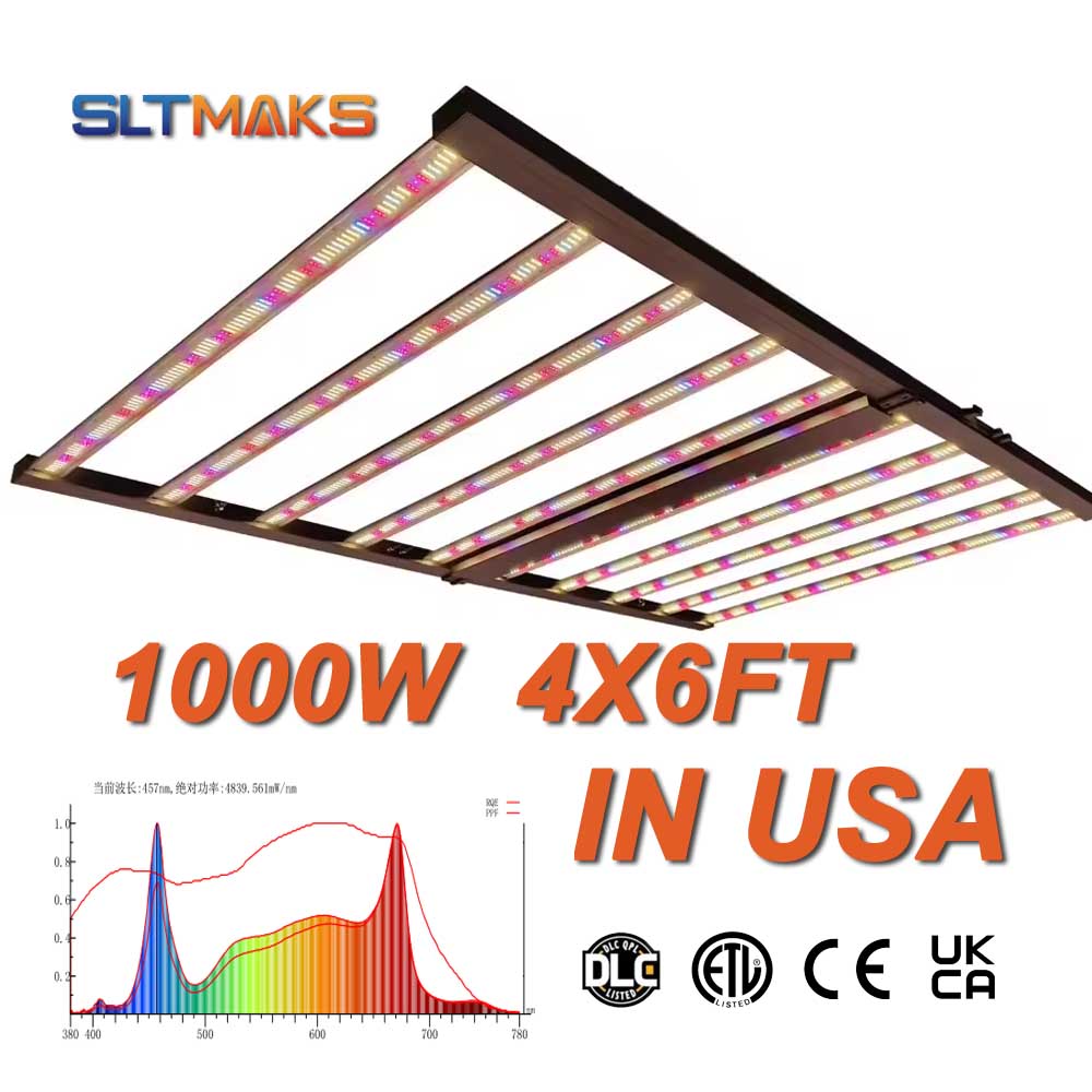 SLTMAKS 8x6FT 4X6FT 1000W Lamp – Plant Grow Light Full Spectrum recenzja i cena