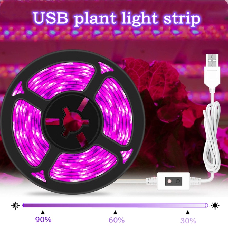 Z przełącznikiem ściemniania 5 – Led Plant Light Strip recenzja i cena