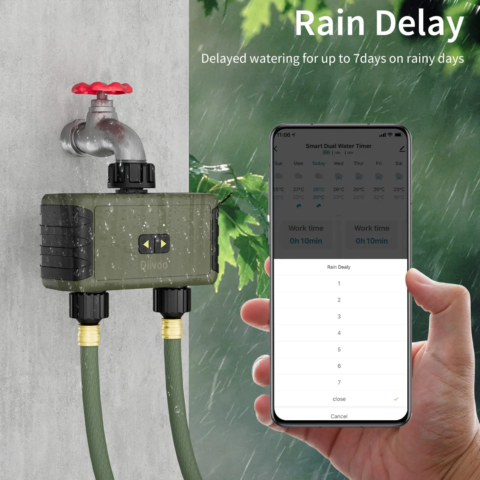 Diivoo Sterownik Nawadniania z – Smart Garden Products recenzja i cena
